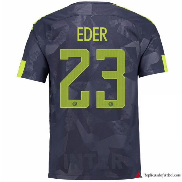 Camiseta Inter Tercera equipación Eder 2017-2018